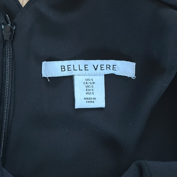 Belle Vere Black Wrap Style Women’s Jumpsuit (Size S) - Picture 4 of 5